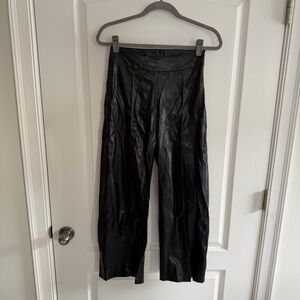 Another Love Black Vegan Leather Pant